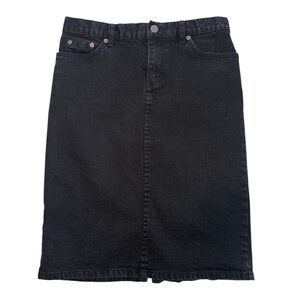 Ralph Lauren Denim Midi Skirt